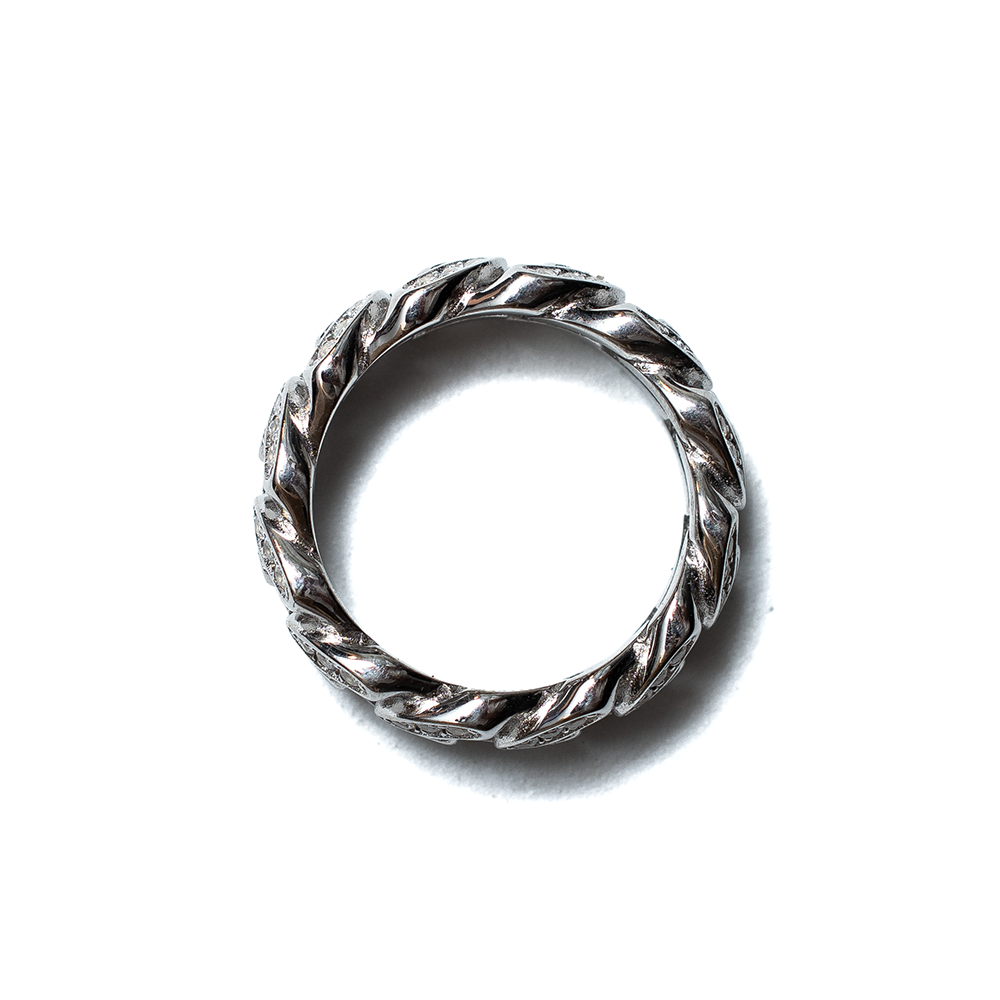 ANILLO ESLABÓN CUBANO SLIM