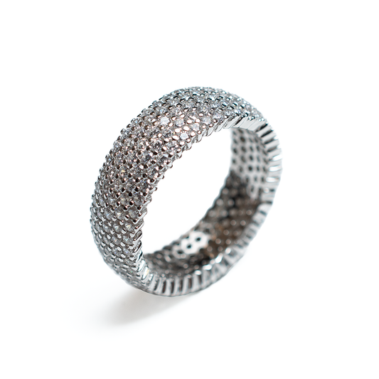 ANILLO CON ZIRCONIAS