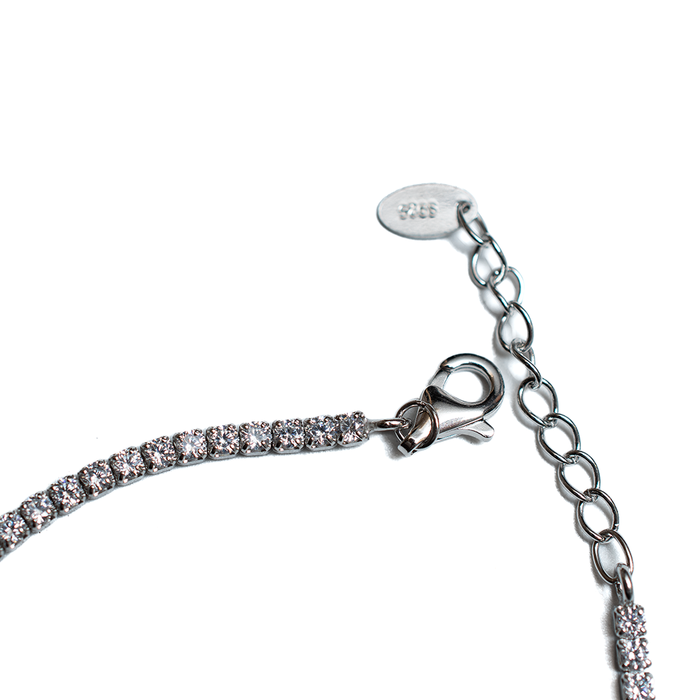 PULSO TENNIS CORAZÓN AJUSTABLE
