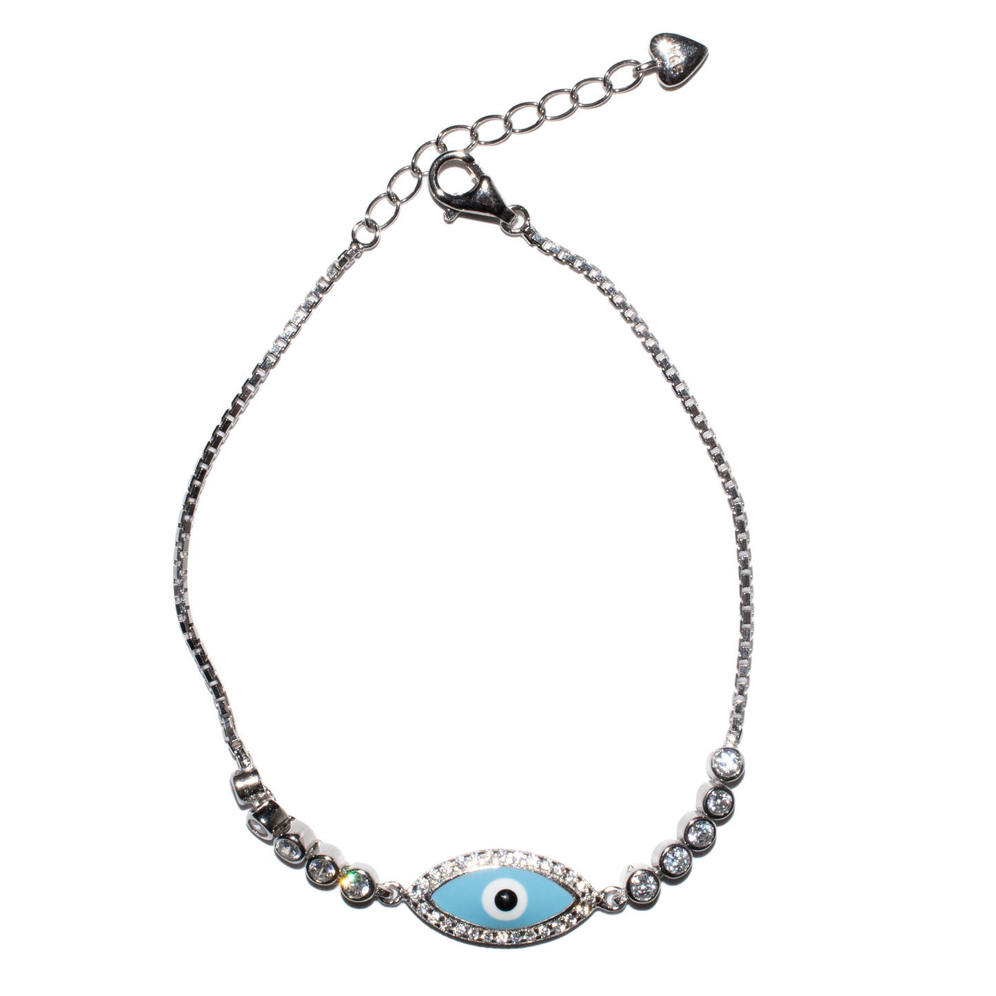 PULSERA OJO TURCO CON ZIRCONIAS