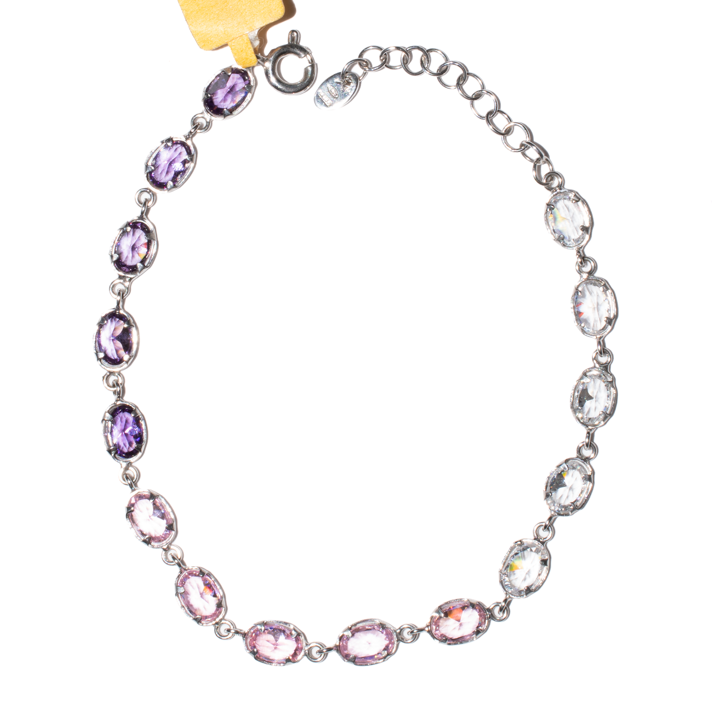 PULSERA CON ZIRCONIAS COLORES